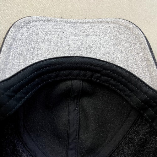 Wool Hat Cap Strapback Black American Needle Blank Basic Hip Hop Sportswear - Picture 6 of 8