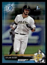 Dylan Busby 2017 Bowman Draft Chrome Sky Blue Refractor #/399 #BDC-174 ESE