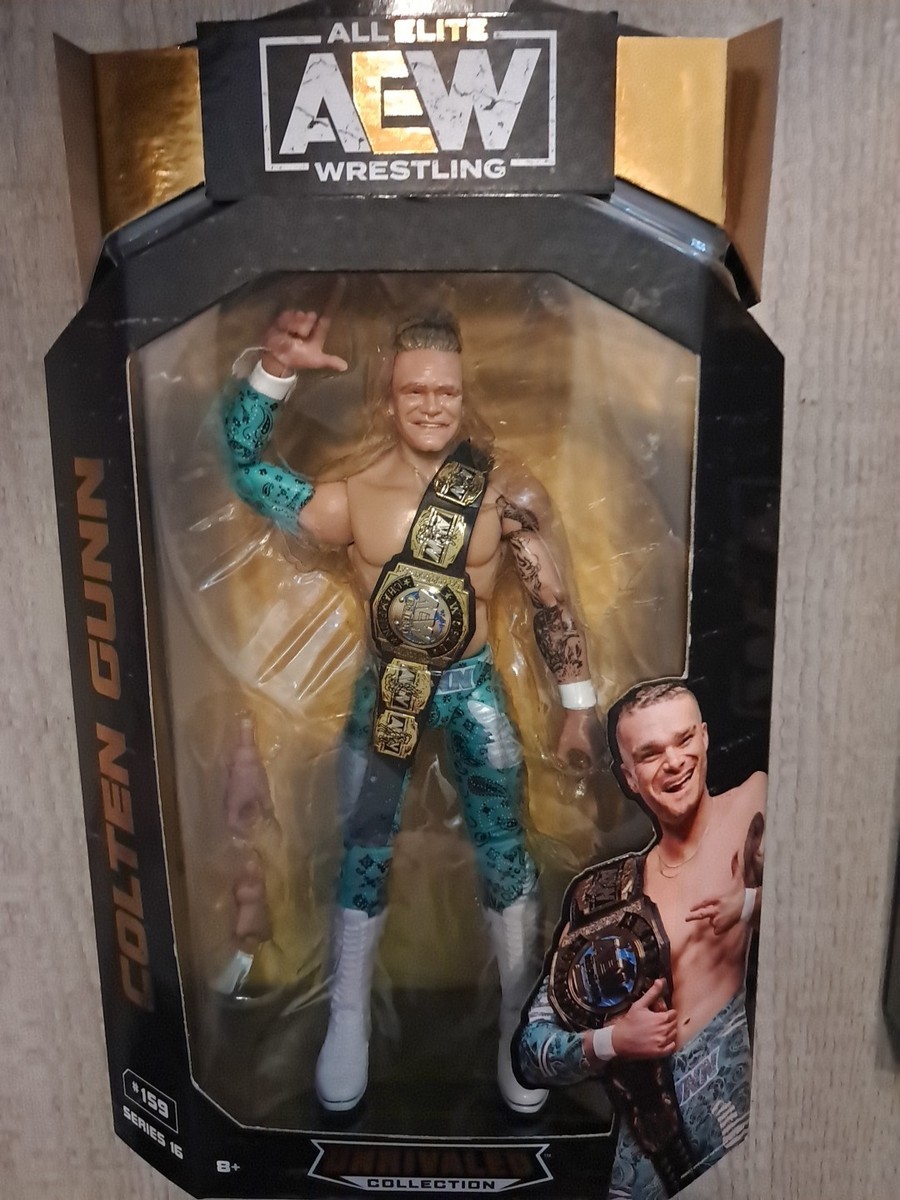 AEW Unrivaled Series 16 Austin & Colten Gunn Jazwares Figures NIB