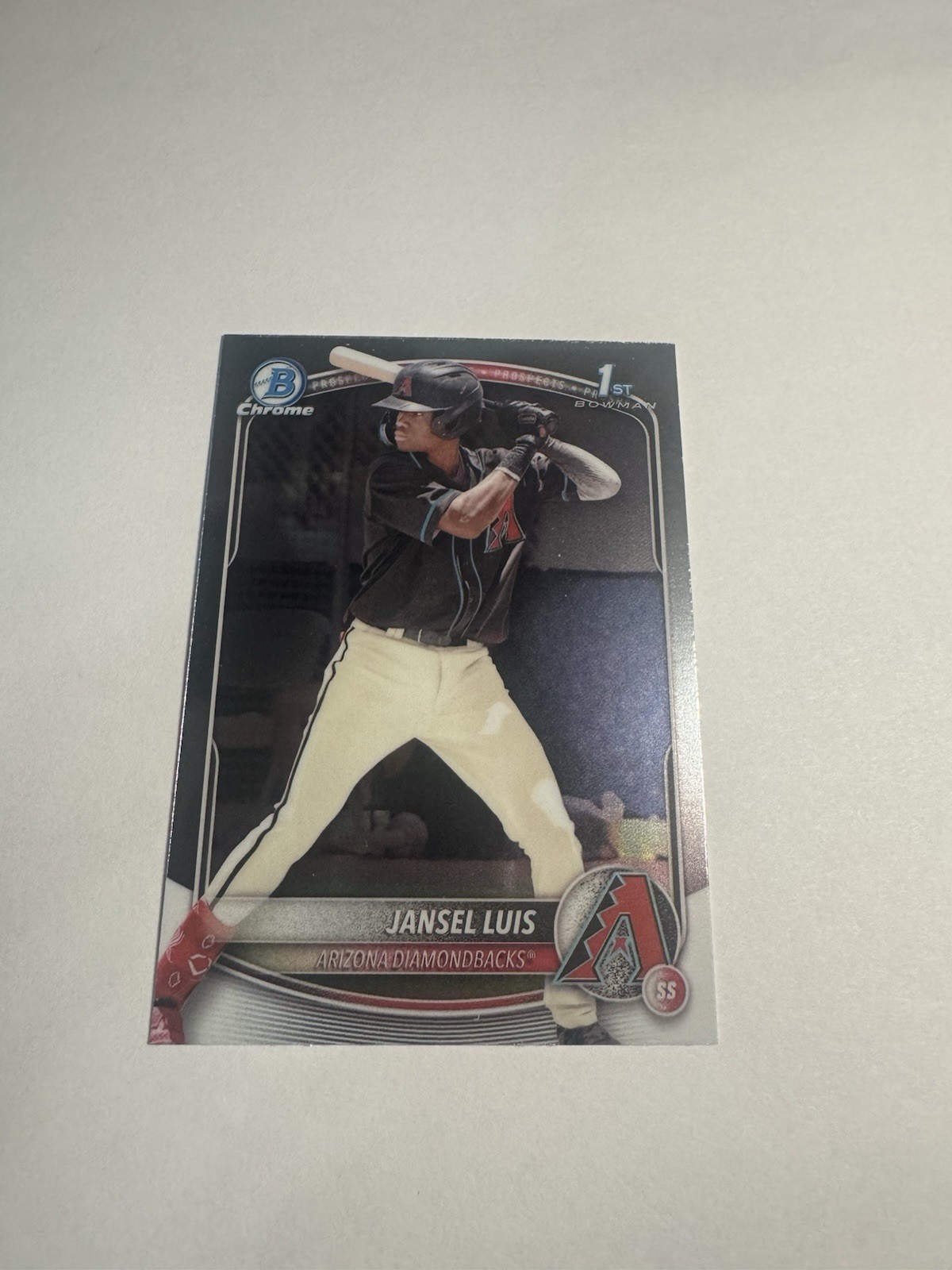 Jansel Luis 2025 Bowman Chrome 1st Prospect #BCP-84 Arizona Diamondbacks
