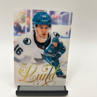 2025-26 Flair Hockey #177 Cam Lund RC San Jose Sharks