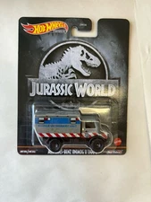 Hot Wheels Jurassic World Mercedes-BENZ Unimog U 1300L -R/R TIRES NEW 1/64