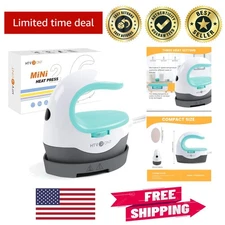 Lightweight Portable Mini Heat Press - Ideal for HTV & Sublimation Projects