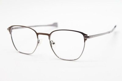 NEW BEN SHERMAN WINDSOR C02 BROWN GUNMETAL AUTHENTIC EYEGLASSES 51-19