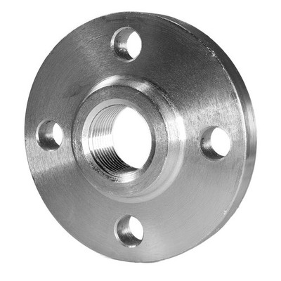 Atusa Gewindeflansche EN1092-1 blank schwarz