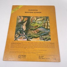 Original Classic Dungeon Masters Screen TSR AD D 9024 D D Dungeons and Dragons