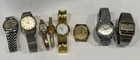 VTG Assorted Watch Watches Lot UNTESTED AS IS Timex Pulsar Geneva Wristwatch