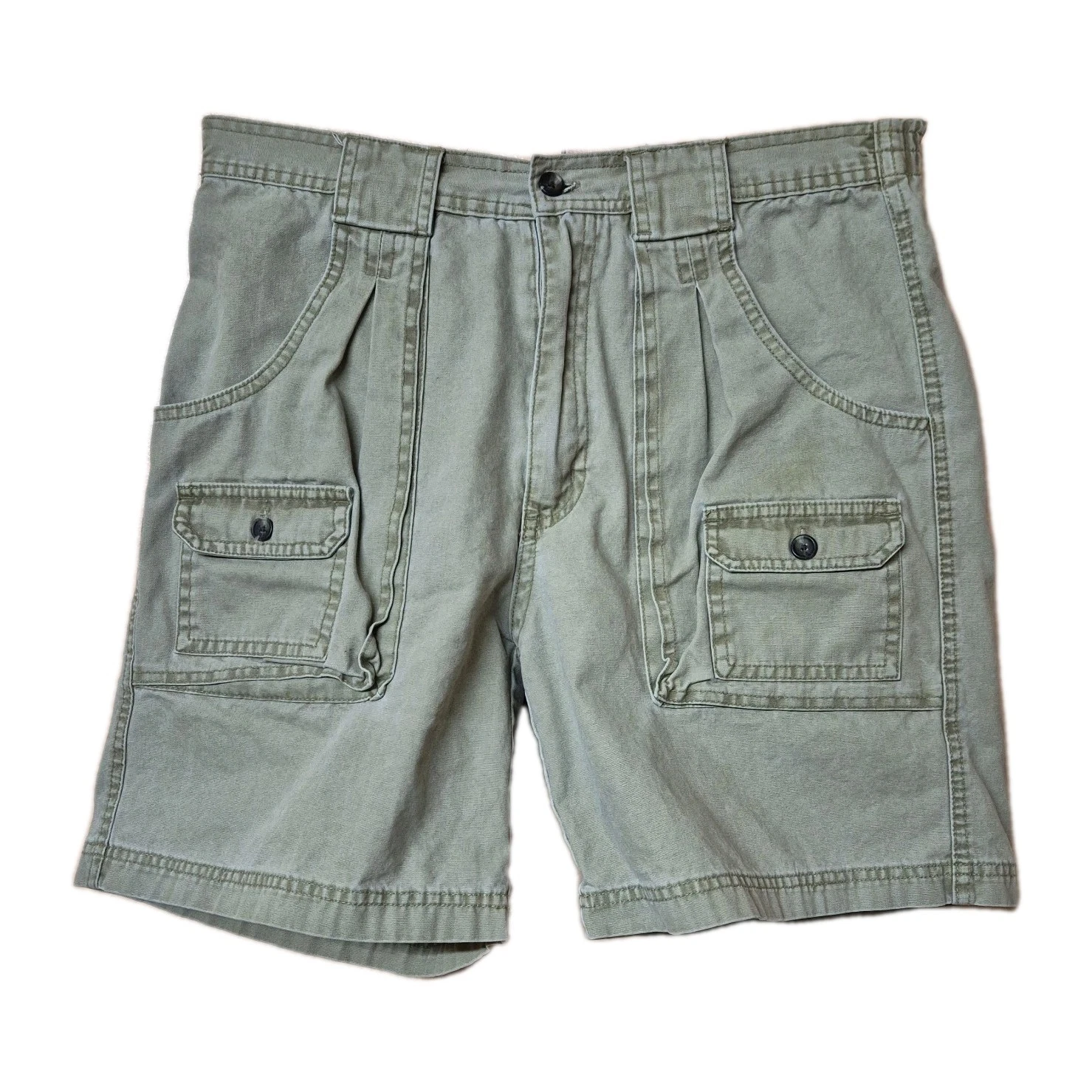 Red Head Cargo Shorts Pale Green Pockets Fishing Walking Hiking W32 L7
Opens in a new window or tab