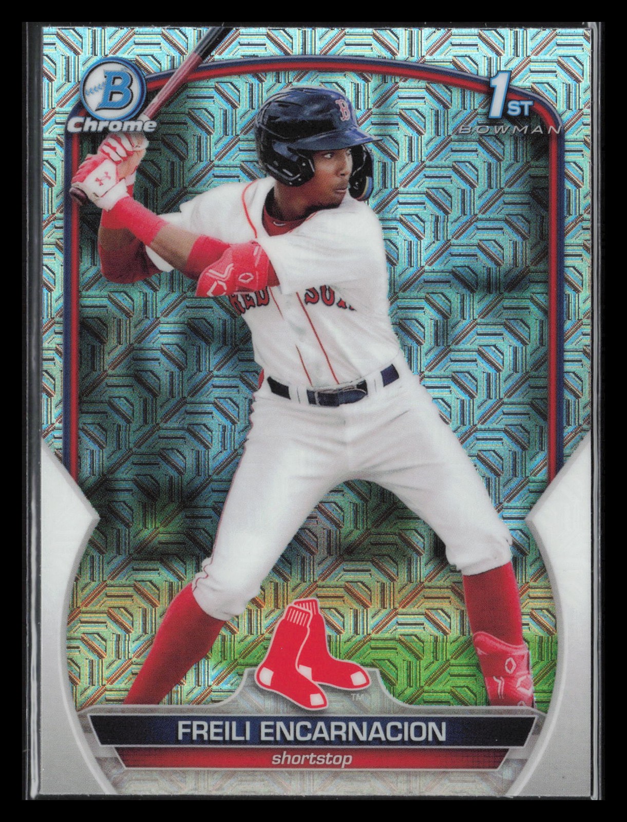 2023 Bowman Freili Encarnacion Chrome Prospects Mega Mojo Refractors #BCP-117