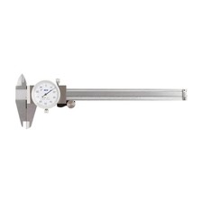 0-6" Imperial Calipers; 4 Way Dial Caliper 0.001" Shock Proof New Plastic Case