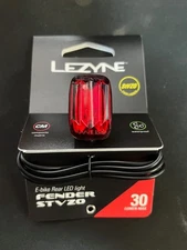 Lezyne STVZO eBike Taillight - Fender Mount - 30 Lumen