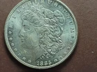 1885 Morgan Silver Dollar Ungraded / Nice, From Collection  C-29