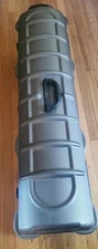 CLUB CHAMP HARD SHELL TRAVEL CASE w/WHEELS 48" GRAY W/KEY-Read