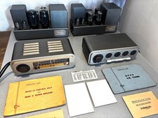 Quad II mono Valve Amplifiers 22 Pre/ FM Bassically Working with Papers 