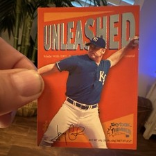 SkyBox Thunder Unleashed Jeremy Giambi Kansas City Royals #19/55 Rookie Insert