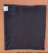 Turtle Fur 2xLayer Neck Warmer Chelonia 150 Fleece Black USED nice Super Soft