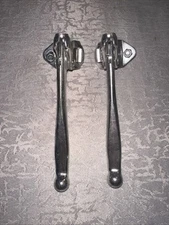 Dia Compe 1980’s Straight Brake Levers Pair Silver Old Stock