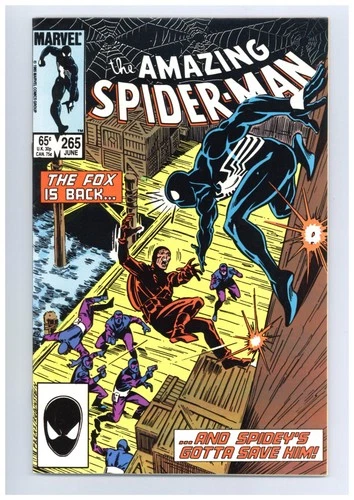 Amazing Spider-Man 265 (VF) 1st app Silver Sable and Wild Pack! 1985 Marvel j106