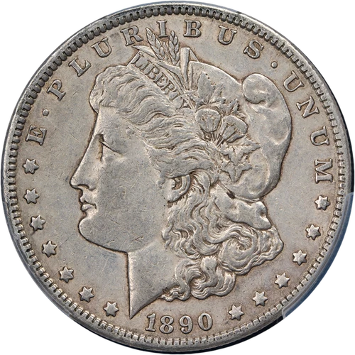 1890-CC Morgan Silver Dollar PCGS XF45 Great Eye Appeal Strong Strike