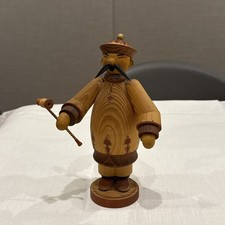 R&auml;ucherm&auml;nnchen Karl Max Ditmann Asiate Samurai Selten 1950 Holz