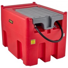 Portable Diesel Tank,116 Gallon Capacity 10 GPM Flow Rate,Diesel Fuel Tank w/12V