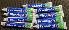(9) Fixodent Plus Scope Denture Adhesive Cream 2oz