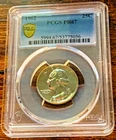 1962 Washington Silver Quarter PCGS PR67