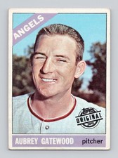 AUBREY GATEWOOD 2015 Topps #42 Topps 1966 Originals Buybacks CALIFORNIA ANGELS