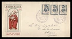 DR WHO 1954 NETHERLANDS FDC BONIFATIUS ANIV CACHET w29756