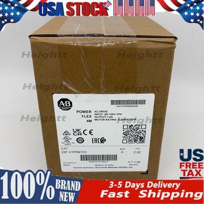 22F-V1P6N103 PowerFlex 4M 0.2kW (0.25HP) AC Drive  Original Stock  US Free Tax
