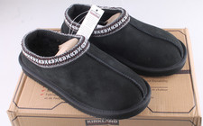 Kirkland Unisex Shearling Slipper Black Havane 5 /6 8 / 9 Men Women's New In Box