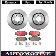 Brembo for 2000-2009 Honda S2000 Front Brake Rotors & Ceramic Brake Pads