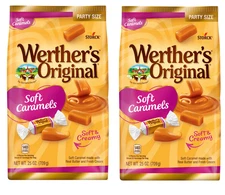Werther's Original Soft Caramel Candy, 25 oz (2 Count)