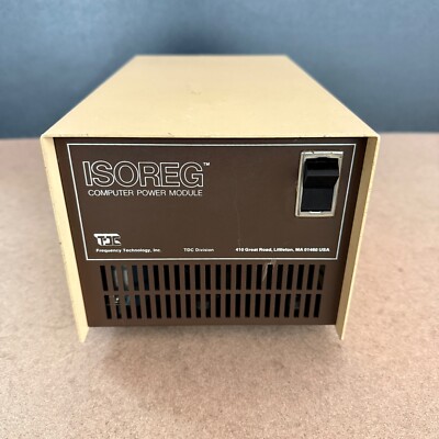 Isoreg Computer Power Module I6-012-12-12-00-1-UU Frequency Technology TDC