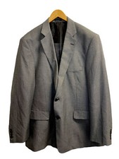 Stafford Mens Gray Wool BIG TALL Classic Fit Sport Coat Blazer Jacket SIZE 48L