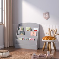 Kids Childrens Book Shelf Wooden Storage Rack Organizer Bookcase Bookshelf Stand