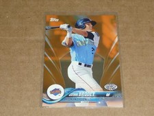 2018 Topps Pro Debut QUINN BRODEY ORANGE PARALLEL METS /25 S162