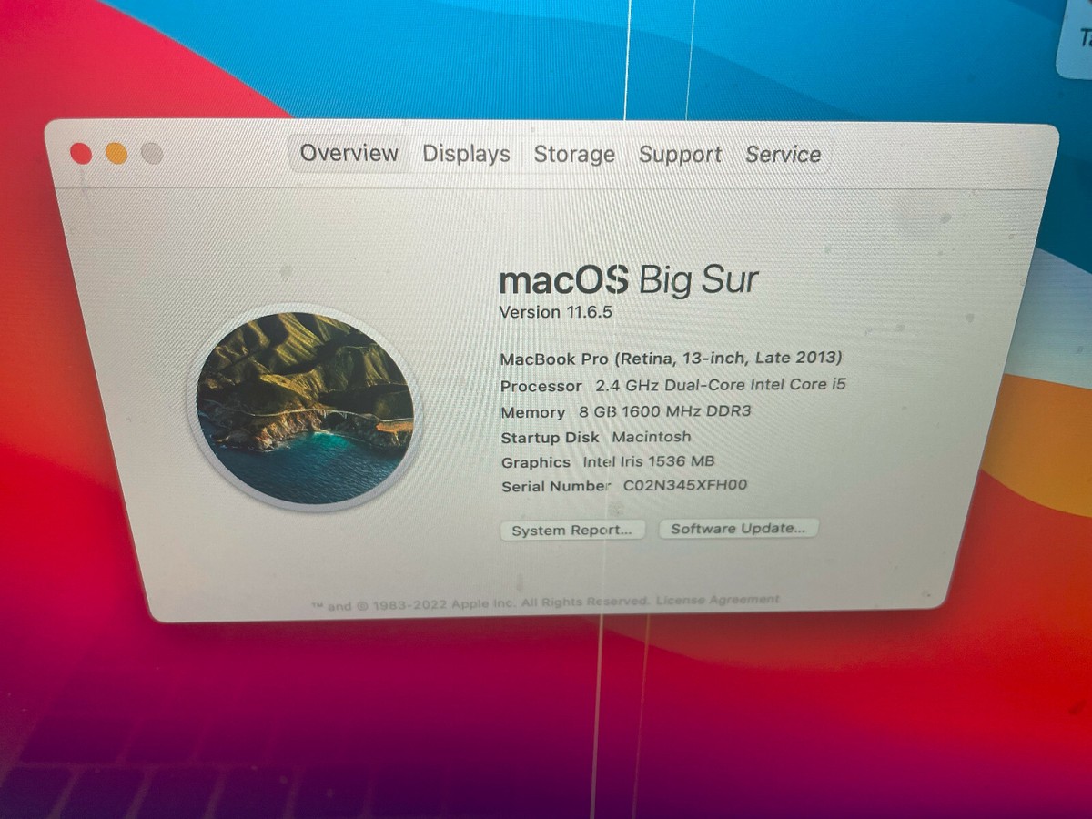 Apple MacBook Pro 13.3 Apple MacBook Pro 13.3