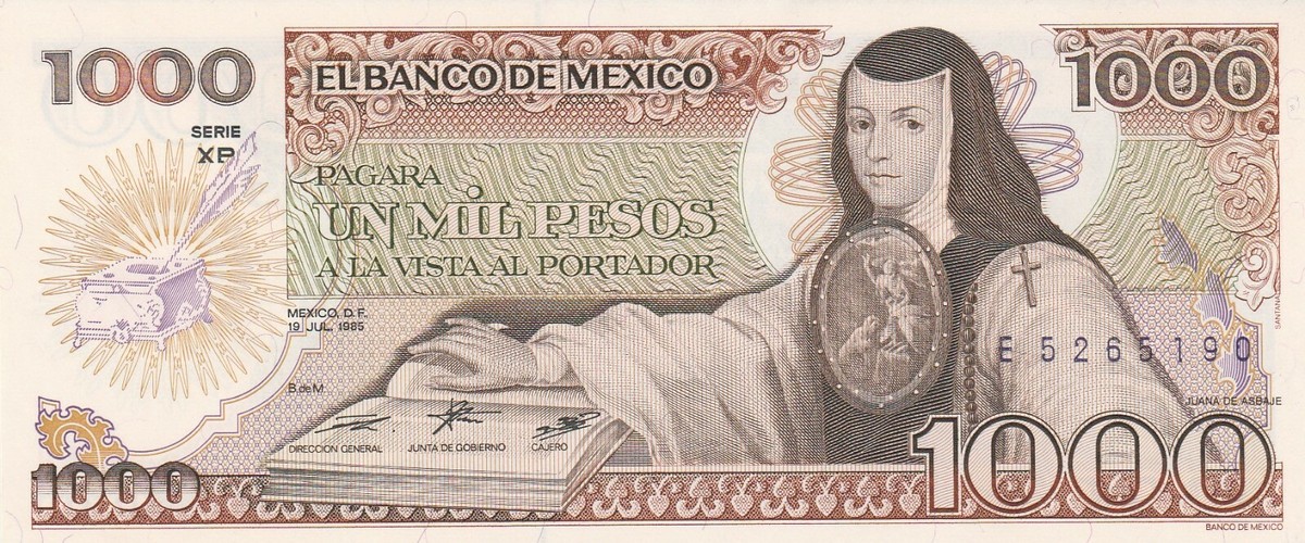 El Banco de Mexico: Collection 7 Bank Notes UNC. | eBay