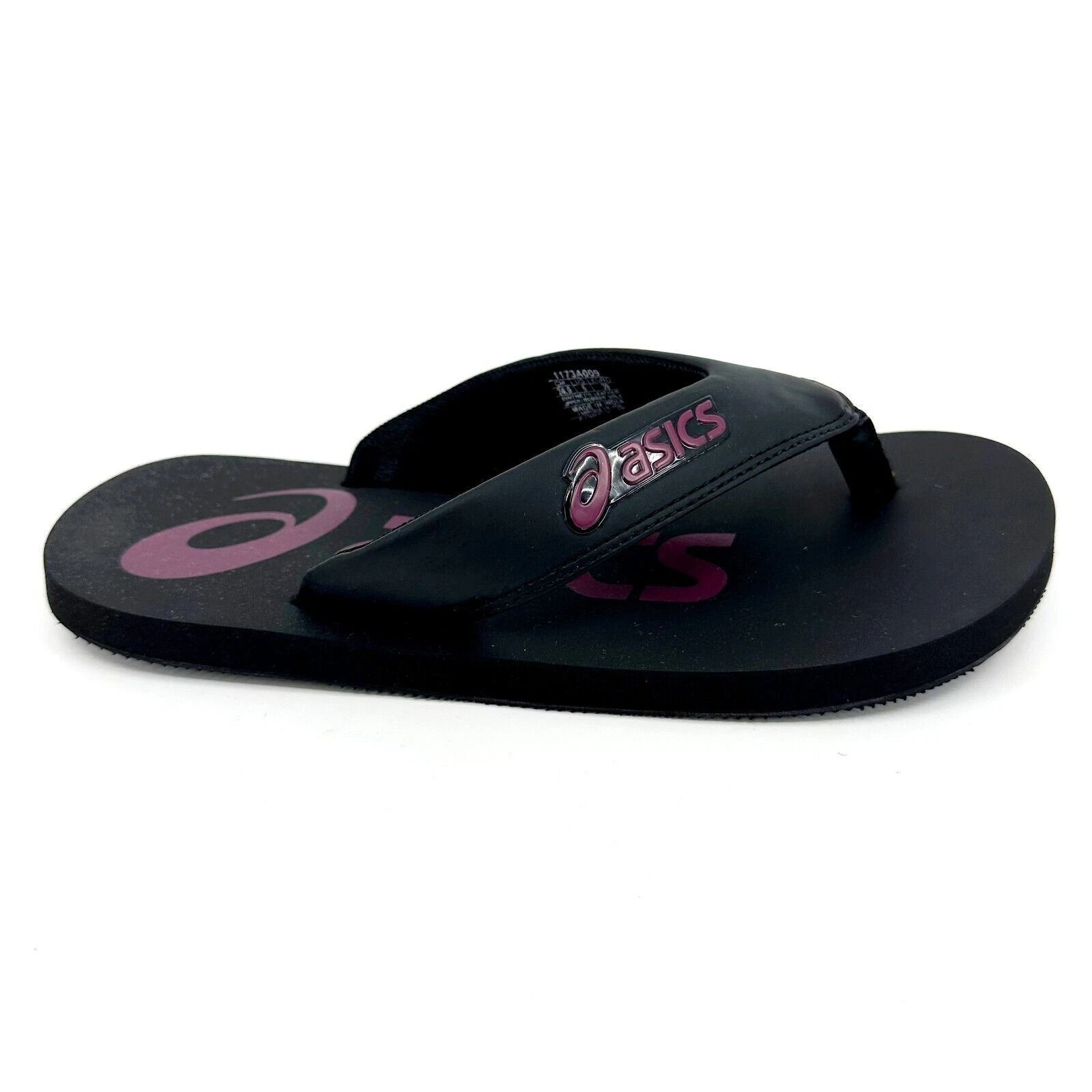 Sandali infradito infradito Asics Zorian BM neri Roselle da uomo taglia 12 1173A009 001