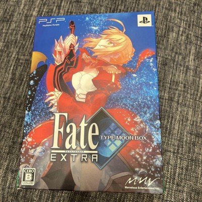 New PSP FATE / EXTRA Type Moon Box Limited Edition Game with Figure ...