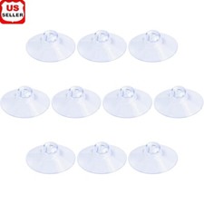 10 Pack Suction Cups Strong Grip PVC Suckers Home Kitchen Bathroom Window New
