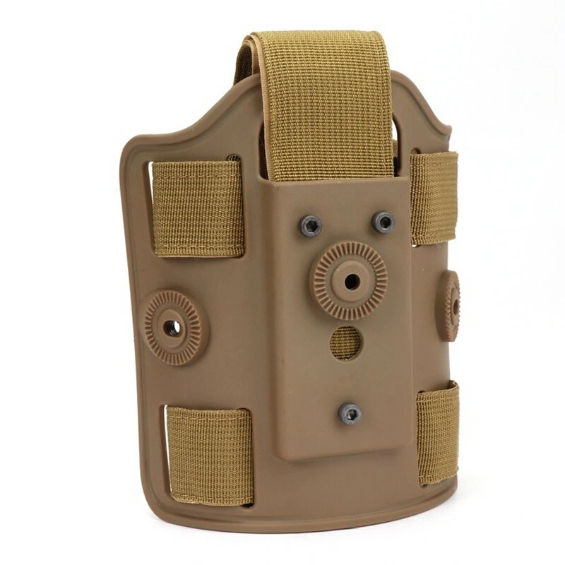 Plataforma táctica para pistola de pierna para Glock 17 Beretta M9 1911 estuche para pistola de muslo Foto 3 de 4