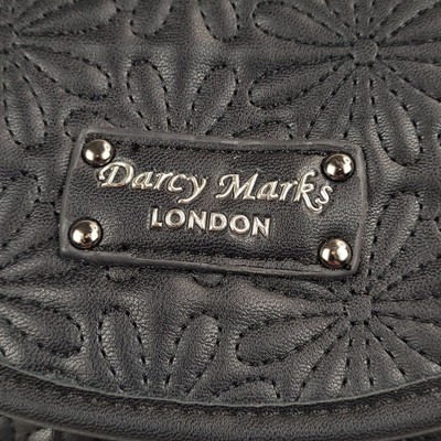 Darcy Marks London Black Vegan Leather Floral Convertible  display picture 2
