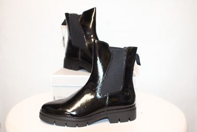 Tamaris 1-25827-43 women's Chelsea black EU size 42 new invoice VAT 