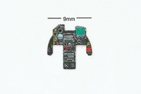 Mirage F.1 Eq/Cr Photoetched, Colour Instrument Panel #7305 1/72 Yahu