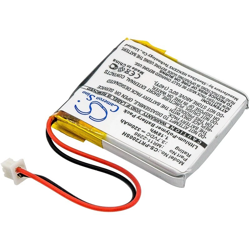 Batería Li-Polímero 3.7V 320mAh Tipo MR11-2286 para Casio PRT-2GP Foto 2 de 4