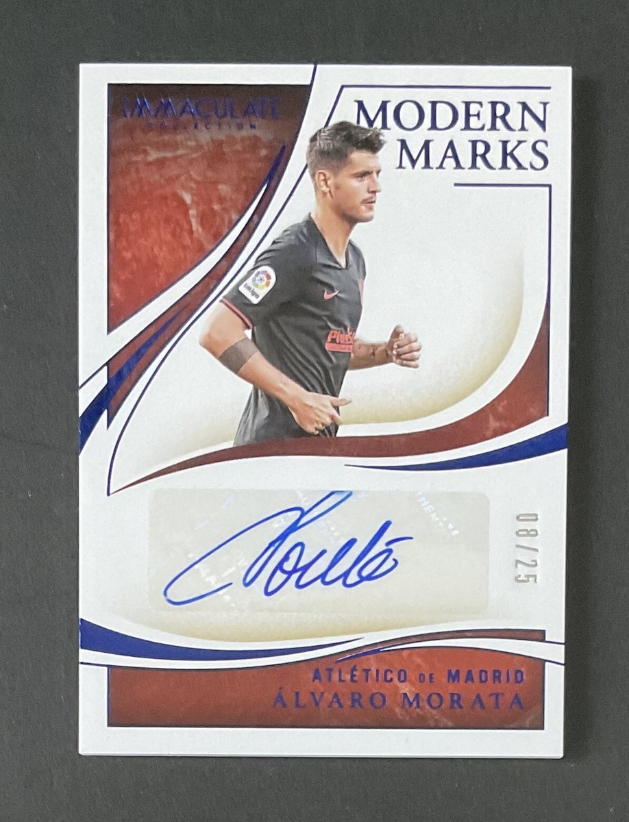 その他 Panini Immaculate Alvaro Morata auto /10 Panini Immaculate Alvaro Morata auto /10