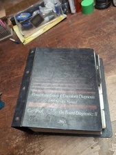 Ford 1998 Powertrain Control Emissions Diagnosis Service Manual  With 7.3 Diesel