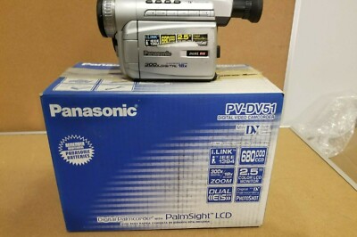 Panasonic PV-DV51 Camcorder 300x Digital 18x Optical Zoom Parts